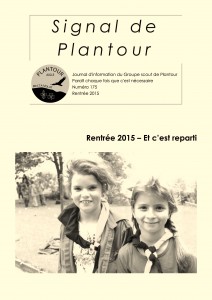 Signal de Plantour 175 - Rentrée 2015